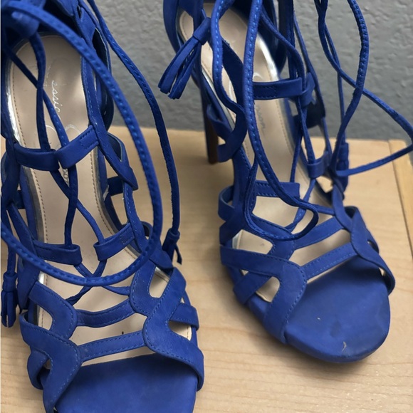 Blue Jessica Simpson ‘Racine’ Heels - Picture 4 of 6